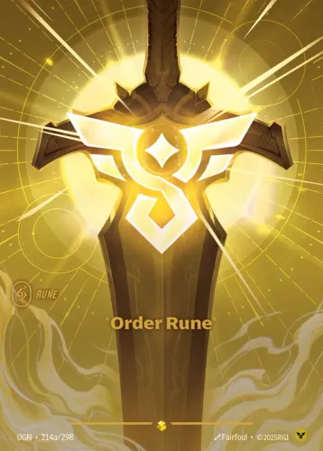Order Rune — Riftbound card