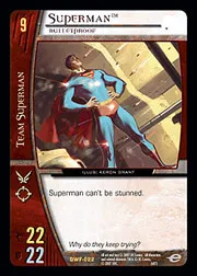Superman — Vs System card