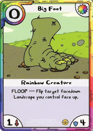 Big Foot — Adventure Time Card Wars card