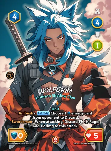 Wolfgrim — Soul Masters TCG card