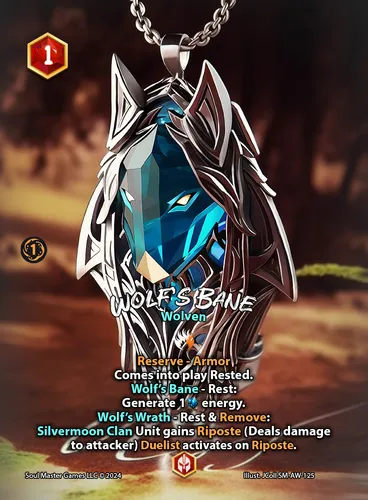 Wolf's Bane — Soul Masters TCG card