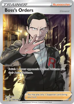 Boss's Orders — Pokémon TCG card