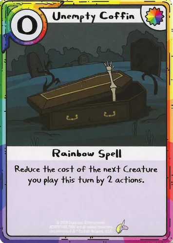 Unempty Coffin — Adventure Time Card Wars card