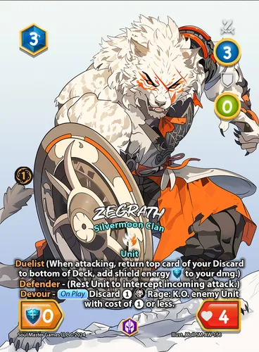 Zegrath — Soul Masters TCG card