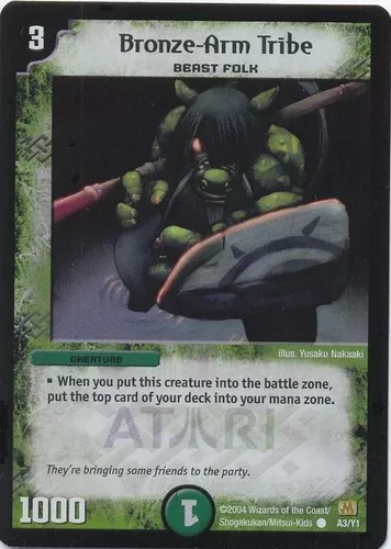 Bronze-Arm Tribe — Duel Masters card