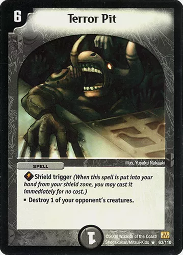 Terror Pit — Duel Masters card