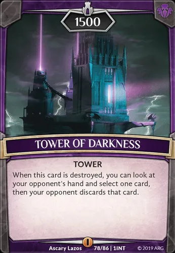 Tower of Darkness — Argent Saga card