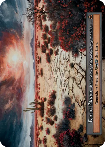 Desert Bloom — Sorcery, Contested Realm card