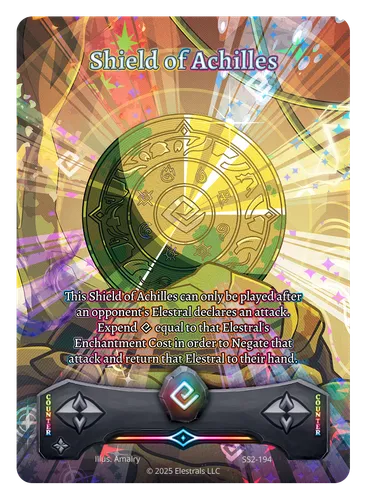Shield of Achilles — Elestrals card