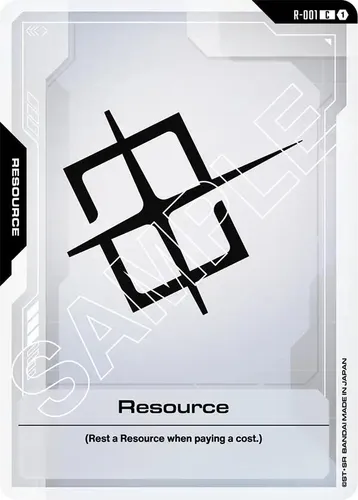 Resource — Gundam Card Game card