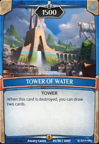 Tower of Water — Argent Saga card