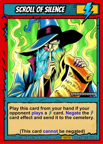 Scroll of Silence — WARD card