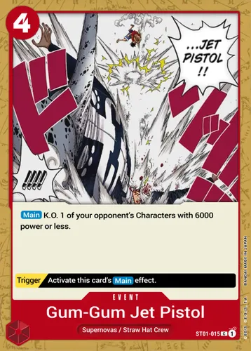 Gum-Gum Jet Pistol — One Piece Card Game card