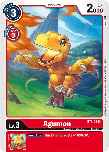 Agumon [DCG] — Digimon Card Game card