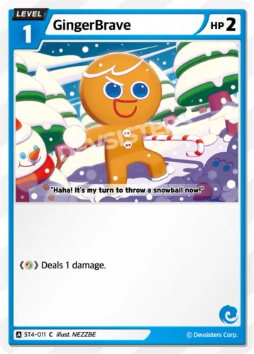 GingerBrave — CookieRun: Braverse card