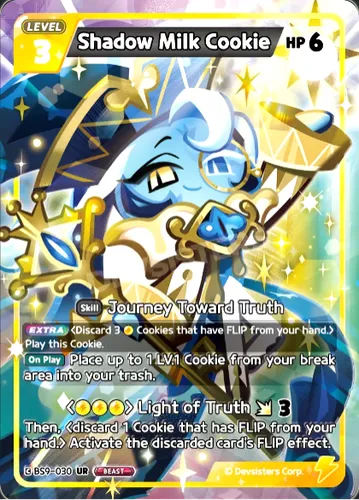 Shadow Milk Cookie — CookieRun: Braverse card