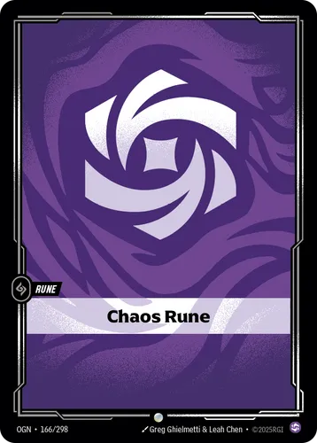 Chaos Rune — Riftbound card