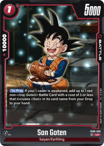Son Goten — Dragon Ball Super: Fusion World card
