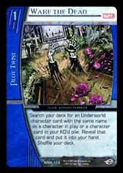 Wake the Dead — Vs System card