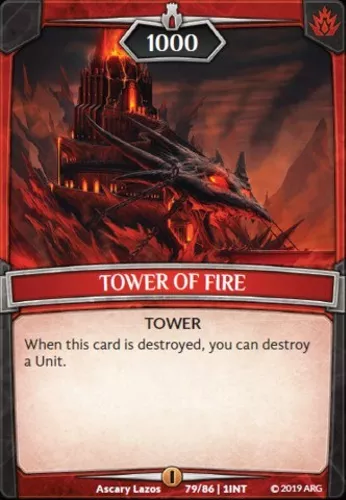 Tower of Fire — Argent Saga card