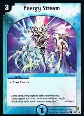 Energy Stream — Duel Masters card