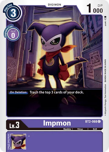 Impmon [DCG] — Digimon Card Game card