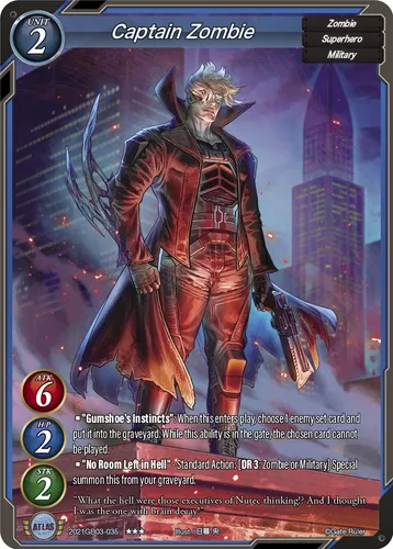 Captain Zombie — Gate Ruler card