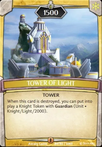 Tower of Light — Argent Saga card