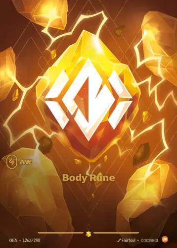 Body Rune — Riftbound card