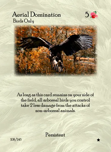 Aerial Domination — Kingdom Animalia TCG card