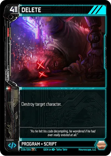 DELETE — Neuroscape TCG card