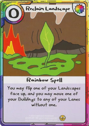 Reclaim Landscape — Adventure Time Card Wars card