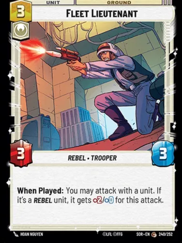 Fleet Lieutenant — Star Wars: Unlimited card