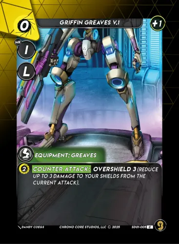 Griffin Greaves V.1 Mk.1 — Chrono Core TCG card