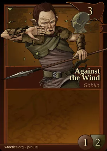 Against the Wind — Arcmage card