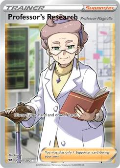 Professor's Research — Pokémon TCG card