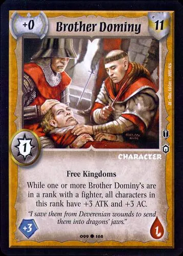 Brother Dominy — Warlord: Saga of the Storm card