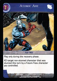 Atomic Axe — Vs System card