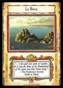La Boca — 7th Sea CCG card
